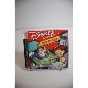 Disney Learning 2nd Grade Reading Math PC CD ROM Educational Buzz Lightyear
